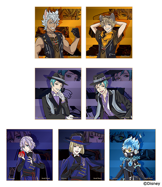 ブラインドミニ色紙／Ｖ２アート／Ｂ（全７種）