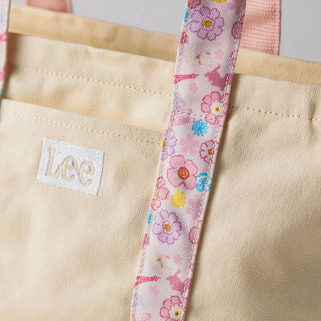 花柄持ち手の２WAYトートバッグ（Lee）（選べるキャラクター）｜￥5,990 （税込）