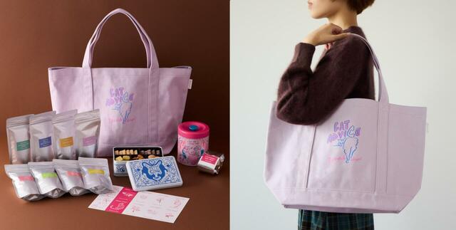 「ニューイヤーズバッグ 2025」＜価格：10,000円（税込）＞【【Afternoon Tea】大人かわいいトートに人気紅茶が詰まった福袋「ニューイヤーズバッグ2025」予約スタート！】