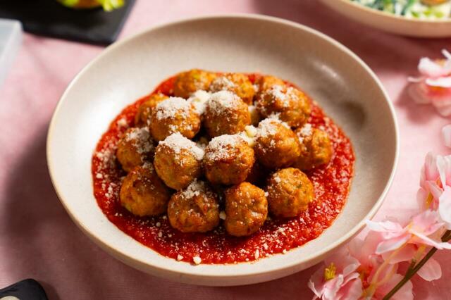 「ビーガンポルペッティーネ」<期間:2026年3月20日〜5月6日>【ビュッフェ、アフタヌーンティー、コース料理で“春の食体験”!ダブルツリーbyヒルトン京都駅で「春の味覚フェア」を開催!】