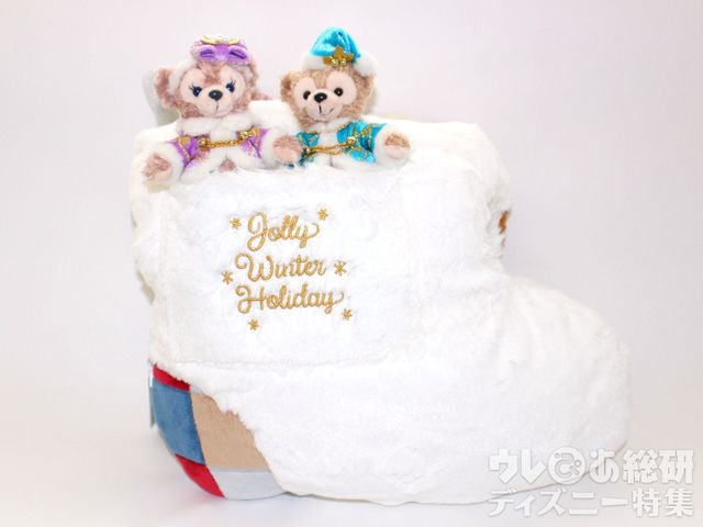 「ダッフィー&フレンズのウィンターホリデー」クッション