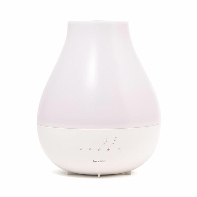 【Francfranc（フランフラン）】レイ ダブル抗菌ハイブリッド式加湿器
