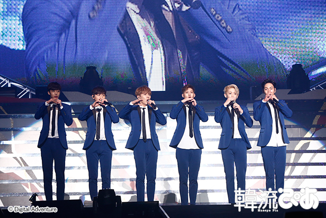 MONSTA X 4月24日@千葉・幕張メッセ「Power of K 2016~Korea TV Fes in Japan」 ©Digital Adventure