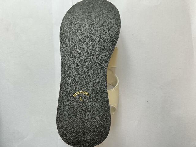 【ファッションセンターしまむら TT＊TYPUクロスBBSA】厚底は硬くて曲がりにくい