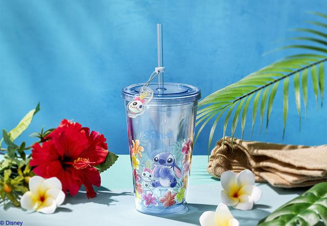 スティッチ/クリアタンブラー 1,650円|Disney SWEETS COLLECTION by 東京ばな奈