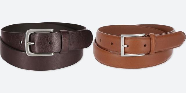 イタリアンレザー（ヴィンテージとステッチ）ベルト