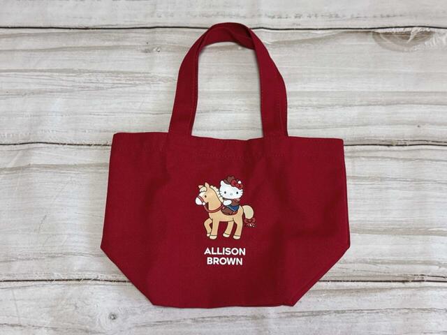 付録1：HELLO KITTY×ALLISON BROWN（ハローキティ×アリソンブラウン）ランチトート