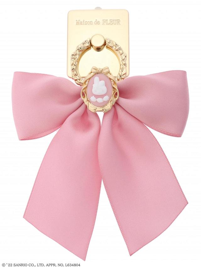 【Maison de FLEUR×サンリオ】カメオスマホリング:価格 3,700円(税込)