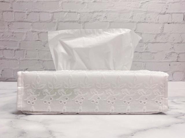 【Francfranc】アリー ティッシュカバー ボタニカル／税込1,500円