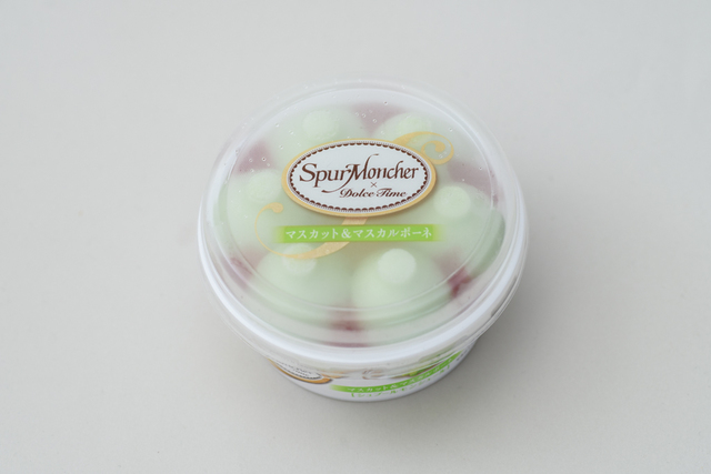 赤城乳業　シュプール・モンシェール　マスカット＆マスカルポーネ