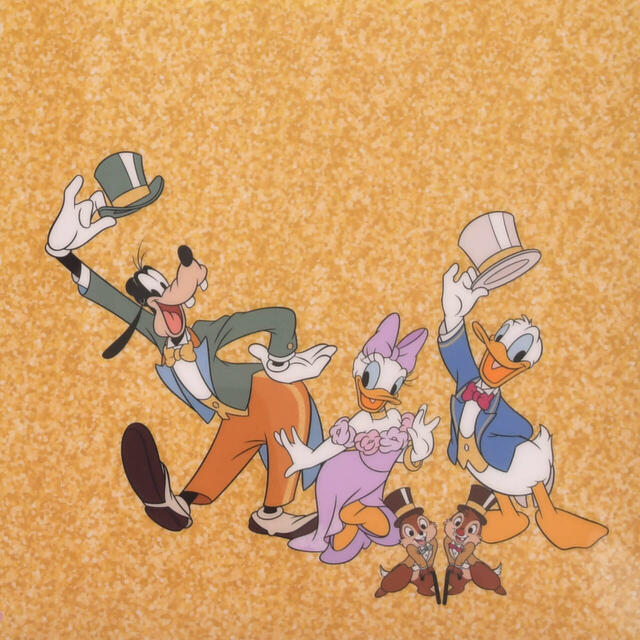 【東京ディズニーリゾート店限定】ミッキー＆フレンズ クリアファイル 2ポケット 東京ディズニーリゾート店25周年記念 650円