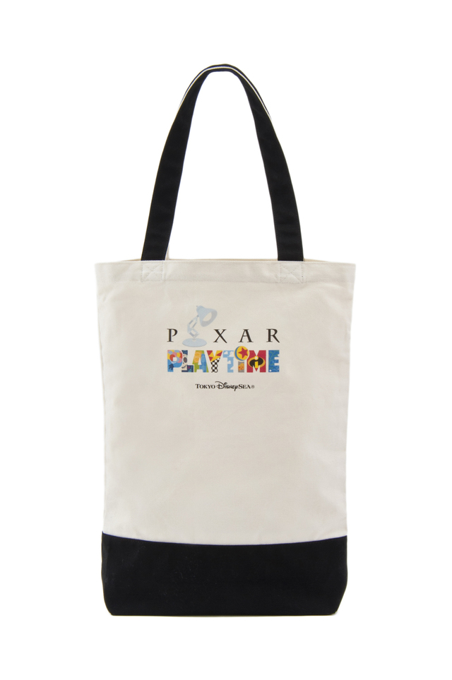 トートバッグ 2,000円｜幅約32×高さ約41×マチ約8.5cm｜販売店舗「エンポーリオ」｜東京ディズニーシー「ピクサー・プレイタイム」スペシャルグッズ