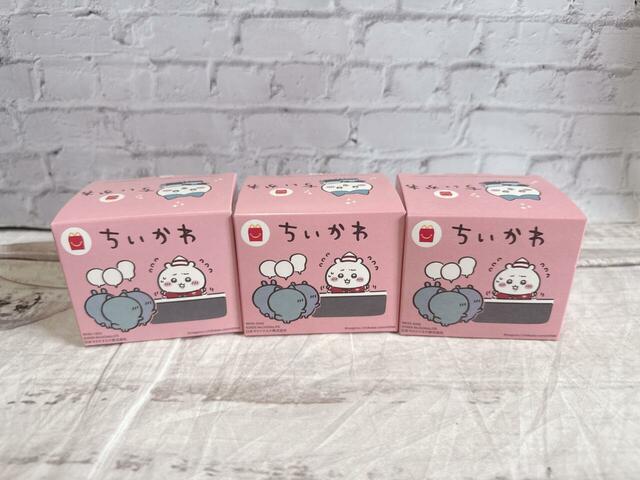 【ちいかわハッピーセット第一弾】2025年5月16日（金）発売のマクドナルド「ちいかわハッピーセット」を3つ開封！