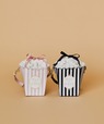 【Maison de FLEUR cinema】「シネマスナックショルダーバッグ(Black/Pink)」6,600円