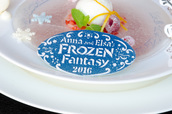 「ハイピリオン・ラウンジ」“アナとエルサのフローズンファンタジー”デザートセット｜ディズニーアンバサダーホテル 2016年「アナとエルサのフローズンファンタジー」