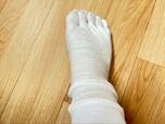 【ダイソー ナイトケア靴下】5本指のソックス