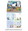【銀座三越限定】＜スヌーピータウンショップ＞ ４層ブロックメモ 440円（約W9.2cm×D9.2cm×H1cm）■新館7階 催物会場　© 2023 Peanuts Worldwide LLC