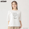 【イオンSELF+SERVICE×ムーミンコラボグッズ人気ランキング 3位】「ムーミンプリントTシャツ」3,278円(税込)
