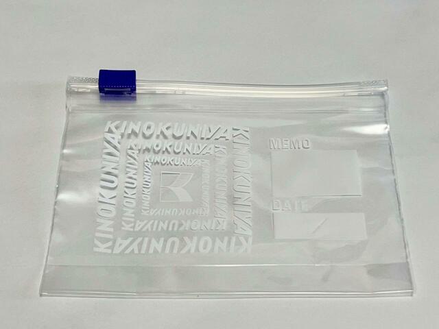 【紀ノ国屋 スライドジッパーバッグ SSサイズ】実寸はヨコ12×タテ8.5×底マチ2cmです