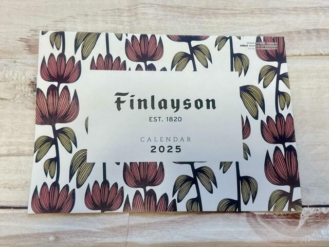 「フィンレイソン」の2025年カレンダーもついています