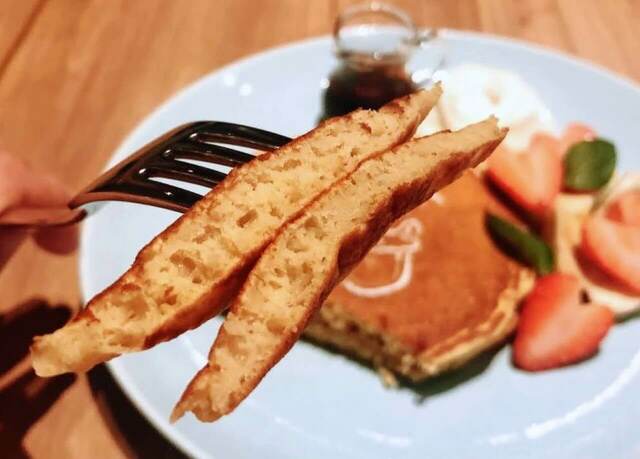 あっさりヘルシーなパンケーキ