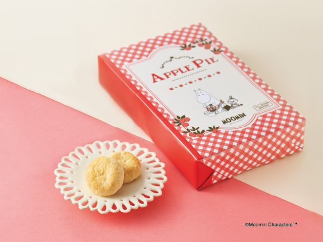 「ムーミン アップルバターパイ」＜価格：1,080円（税込）＞【ギフトにおすすめ♪ムーミン型クッキーが入った「ムーミンクッキー缶」やホリデーシーズン限定の「アドベントカレンダー」など、Cake.jpにて販売中！】