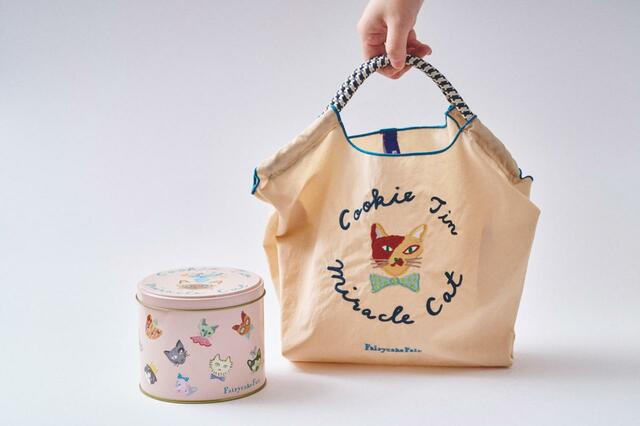 「ボールアンドチェーン限定コラボバッグと神様のいたずらベリーネコクッキー缶」＜税込価格：7,650円＞【『Fairycake Fair〈フェアリーケーキフェア〉の特別限定アイテム』