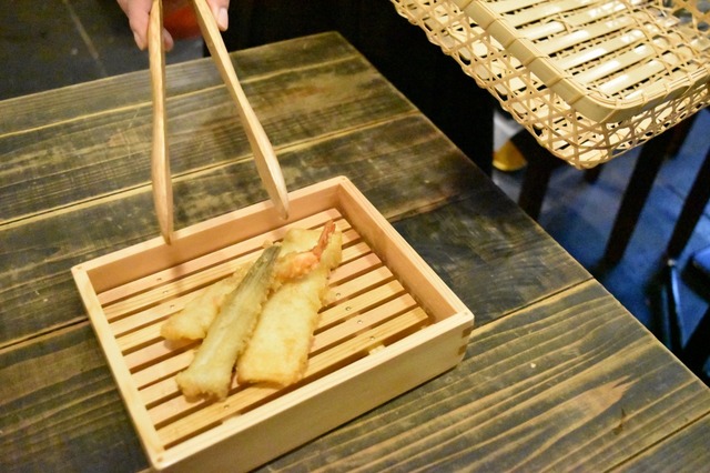 エビ、アナゴ、イカ