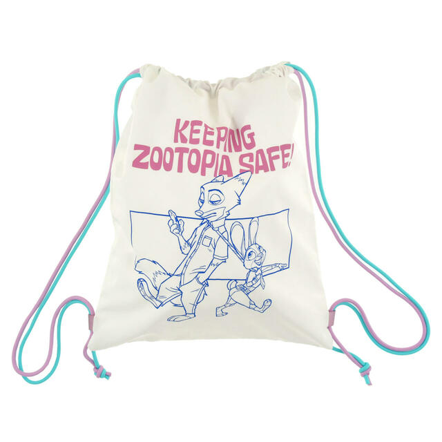 ジュディ・ホップス＆ニック・ワイルド ナップサック ZOOTOPIA COMIC STYLE 3,300円