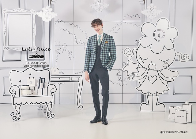 「Lulu felice×ご近所物語」新作ウェディングドレス　LU-2008_Green