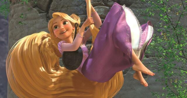 『塔の上のラプンツェル』映画シーン