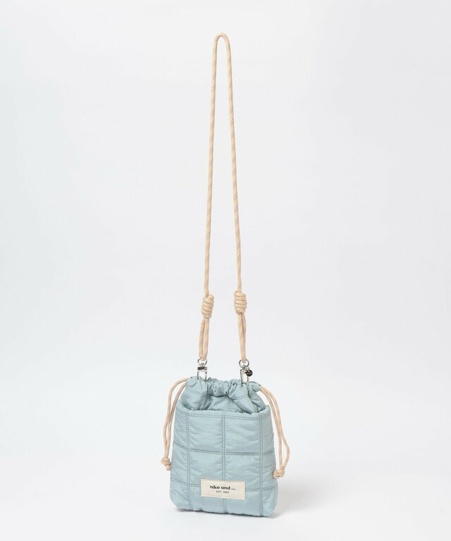 「キルト巾着ショルダーバッグ」3,300円（税込）