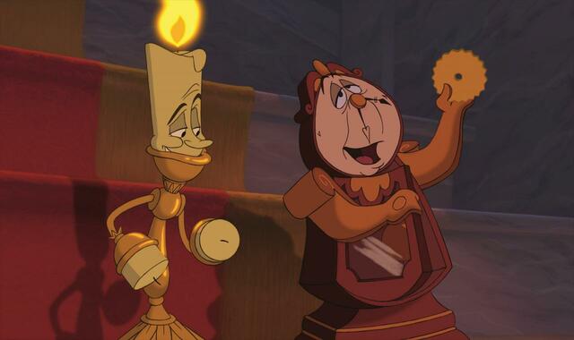 『美女と野獣』の映画シーン