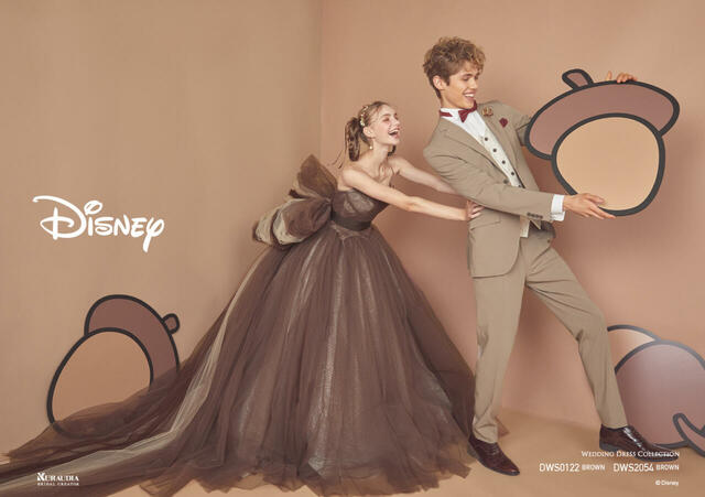 クラウディア「ディズニーウェディングドレス」10thコレクション
