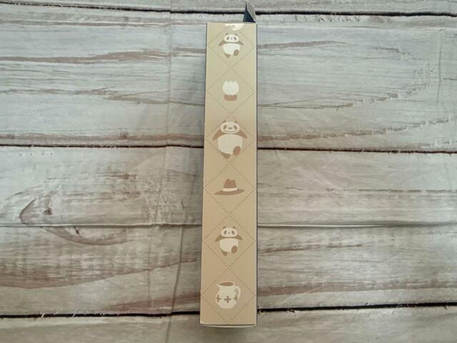 サイドにもかわいいパンダコパンダのイラストが！