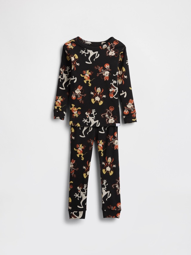 Gap × ディズニー オーガニック ブラッシュドコットン ハロウィン パジャマセット ¥3,990