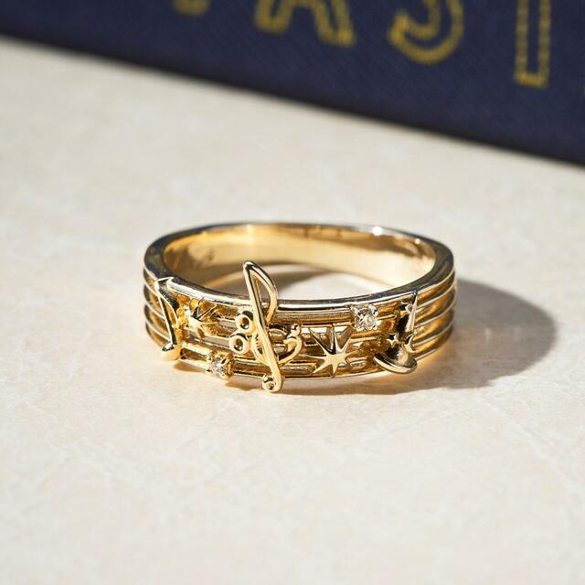 10金オーダーリング［日本製］「ファンタジア」￥99,000