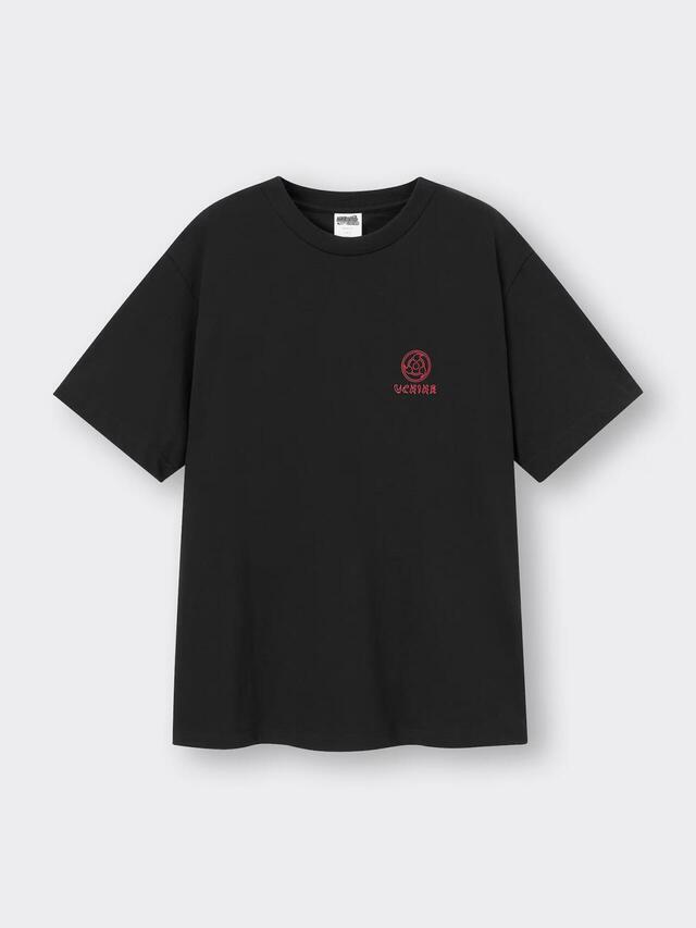 グラフィックT ¥1,290|GU「NARUTO-ナルト- 疾風伝」コレクション