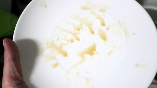 【meliordesign（メリオールデザイン） プレートM】餃子の後の油汚れはどうなる？