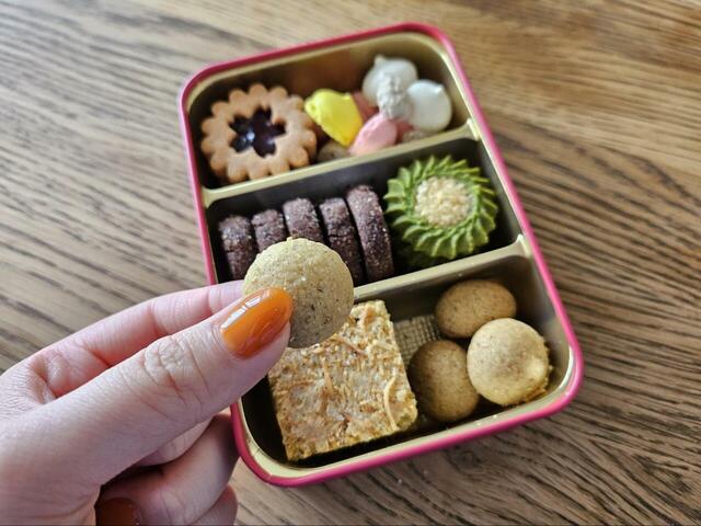 【カフェタナカのビジュー・ド・ビスキュイ プティ リオン】新感覚、山椒とダシカツオ味で和を感じるクッキー