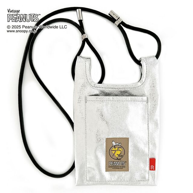 メタリックショルダーバッグ「スヌーピー」