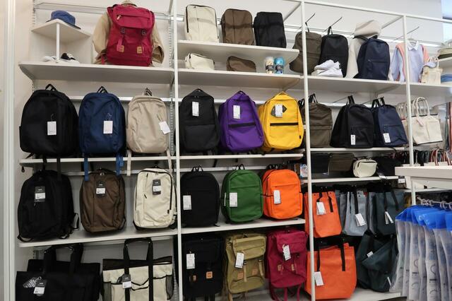 【Workman Colors】リュックだけでもこのラインナップ。男女問わず使いやすいものが豊富です