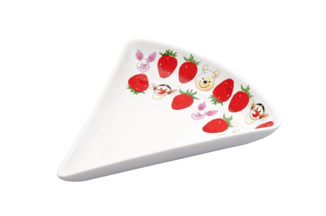 プレート 1,500円|縦約18×横約18cm|東京ディズニーリゾートAfternoonTeaプロデュース限定アイテム第3期「くまのプーさん」|東京ディズニーランド「ホームストア」、東京ディズニーシー「ベッラ・ミンニ・コレクション」