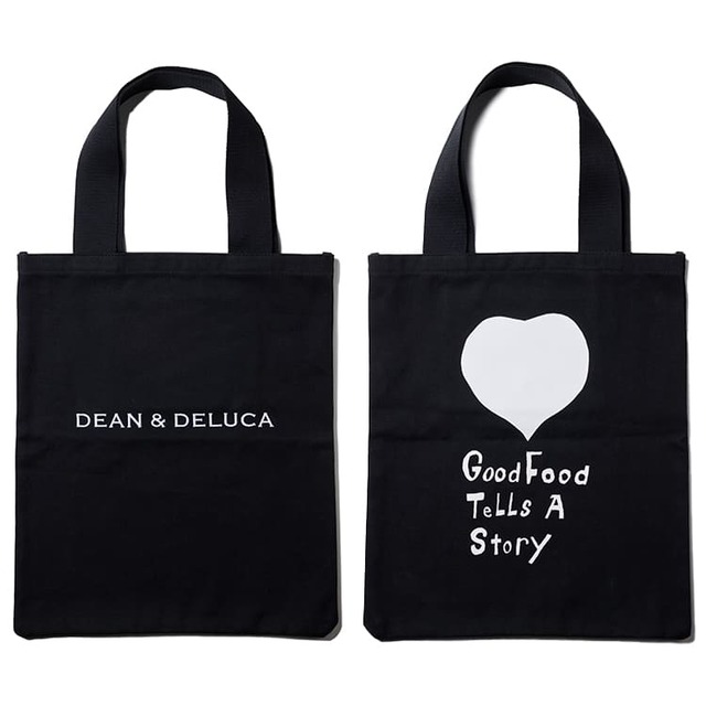 【DEAN ＆ DELUCA】「DEAN ＆ DELUCA 20周年限定 コットンツイルトートバッグ Black」