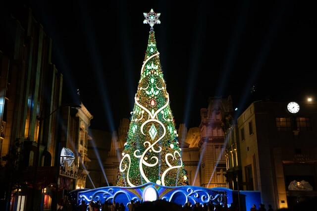 スペクタクル・オブ・ライツ｜ユニバーサル・スタジオ・ジャパン「NO LIMIT！クリスマス」2022