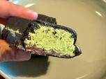 【シャトレーゼ　和菓子アイス たい焼き最中 宇治抹茶 しっぽまであん 黒蜜風味粒餡入】しっかりとした抹茶の旨みを感じられる本格派