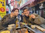 【気になる韓国、ソウルの今vol.35】「ソウル酒場ツアー」に参加されたお父さんと娘さんのコンビ