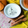Disney (ディズニー) Honey smile cafe 琺瑯プレート S ¥1,404（税込）