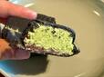 【シャトレーゼ　和菓子アイス たい焼き最中 宇治抹茶 しっぽまであん 黒蜜風味粒餡入】しっかりとした抹茶の旨みを感じられる本格派