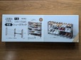 【ニトリ　2段重ねできる伸縮シューズラック】ラックの耐荷重は全体15kg。1段あたり5kgです
